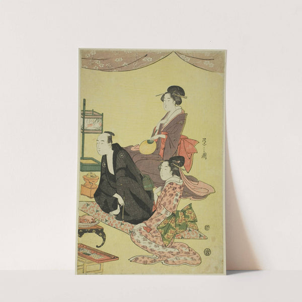 A Banquet Scene (c. 1795) by Chōbunsai Eishi