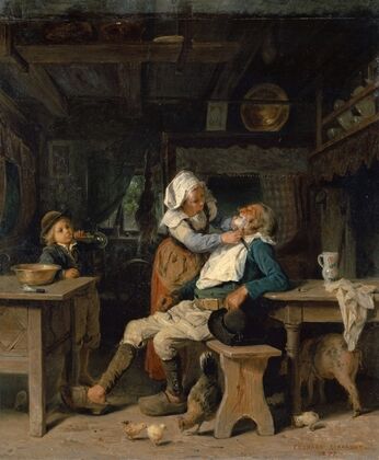 A Barber’s Shop In Brittany
