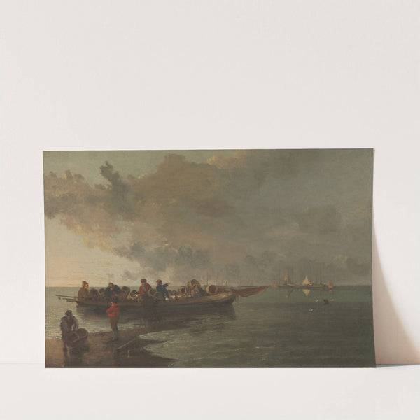 A Barge with a Wounded Soldier by John Crome