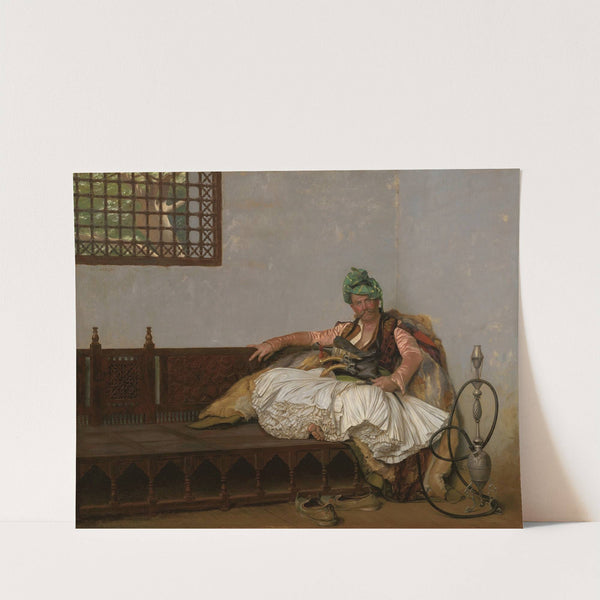 A Bashi-Bazouk Chieftan (circa 1880-82) by Jean-Léon Gérôme