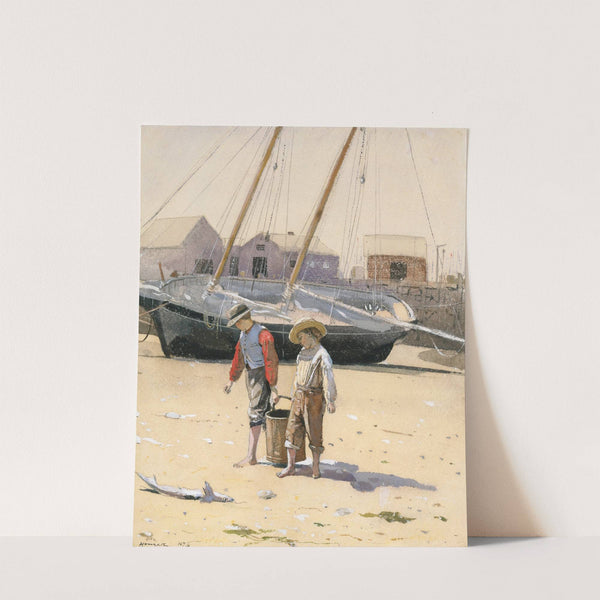 A Basket of Clams by Winslow Homer