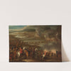 A battle scene by Jan Peter van Bredael II