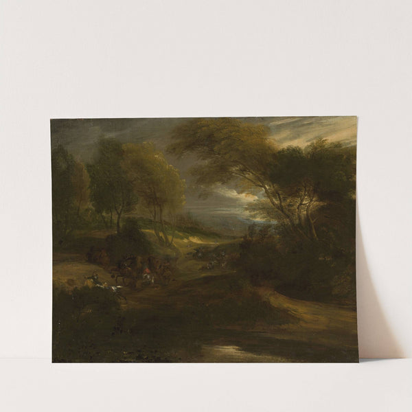 A battle scene by Adam Frans van der Meulen