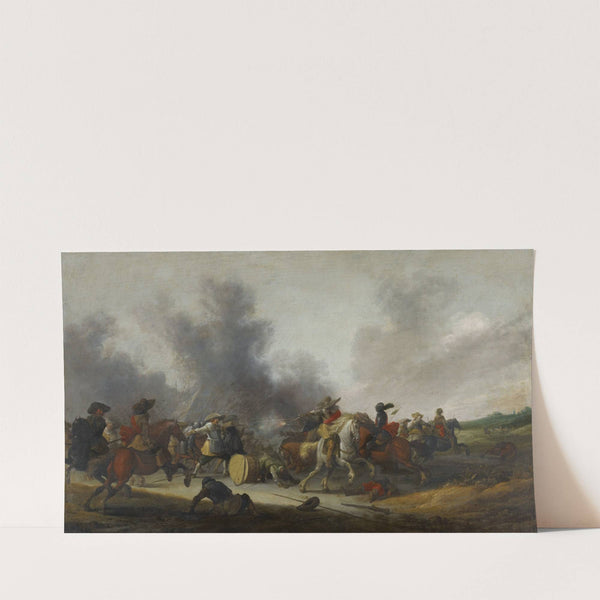 A Battle Scene (1632) by Anthonie Palamedesz.
