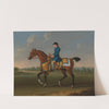 A Bay Racehorse with Jockey Up by James Seymour
