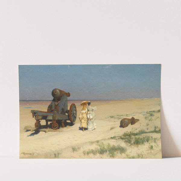 A Beach Stroll (1870) by Frederik Hendrik Kaemmerer