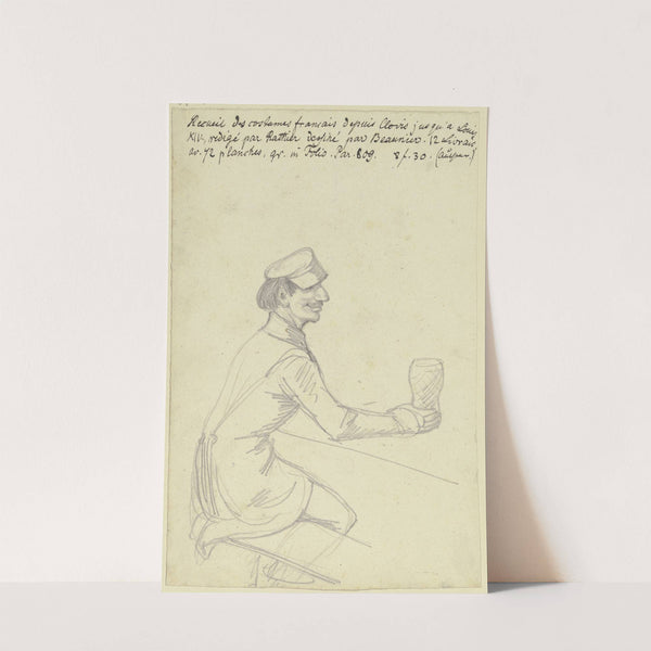 A beer drinker by Ferdinand Fellner