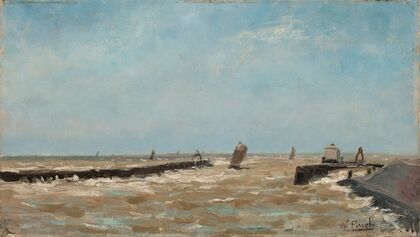 A Belgian harbour (1882 - 1884)