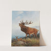 A Bellowing Stag by Carl Friedrich Deiker