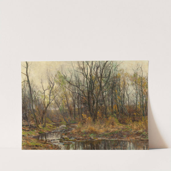 A Berkshire Brook in Autumn by Hugh Bolton Jones