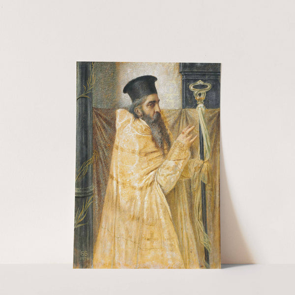 A Bishop Of The Eastern Church by Simeon Solomon