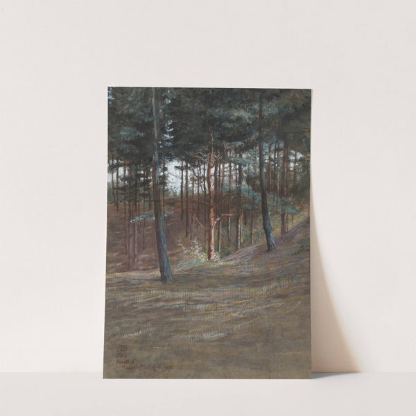 A Bit in Hardelot Forest (1910) by Walter Crane