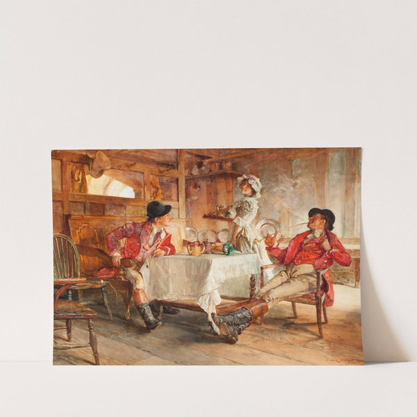 A Bit of Banter (1906) by Edgar Bundy