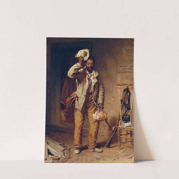 A Bit of War History- The Contraband by Thomas Waterman Wood