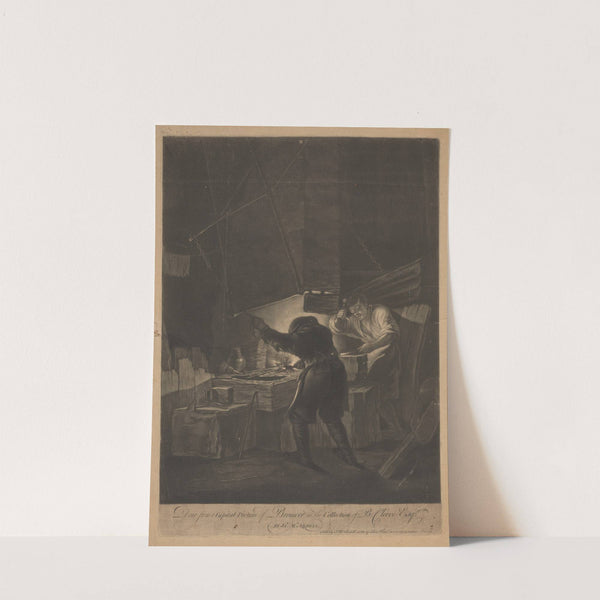 A blacksmith’s forge by James McArdell