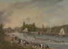 A Boat Race on the River Isis, Oxford