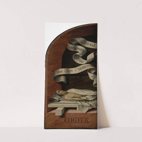 A Body in a Grave Niche (1500-1504) by Master of Frankfurt