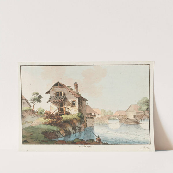 à Boezingen by Johann Ludwig Aberli