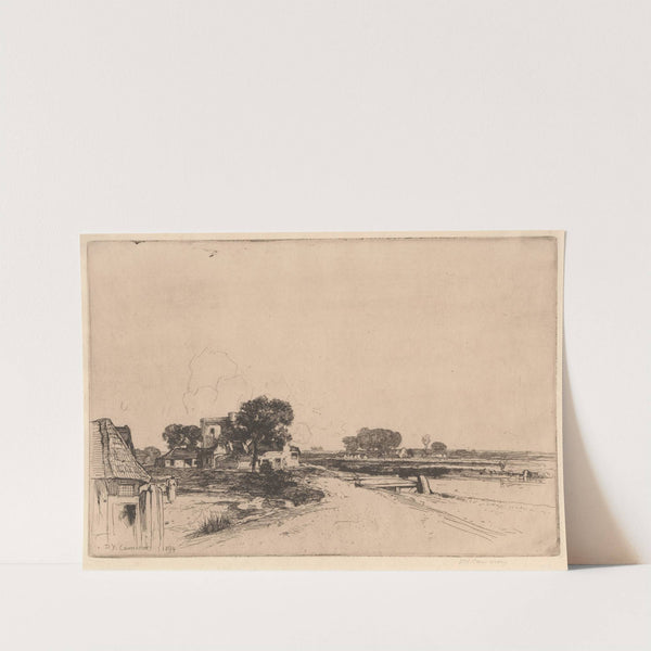 A Border Town (1894) by David Young Cameron