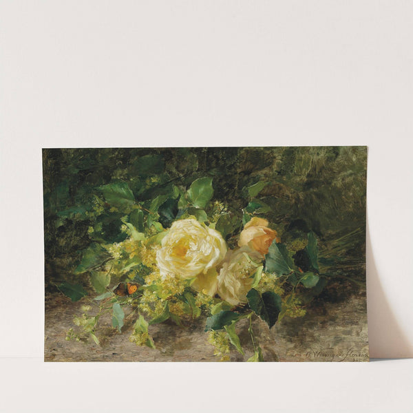 A bouquet of roses by Olga Wisinger-Florian