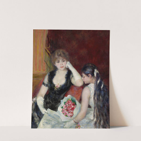 A box at the theater (At the concert) by Pierre-Auguste Renoir