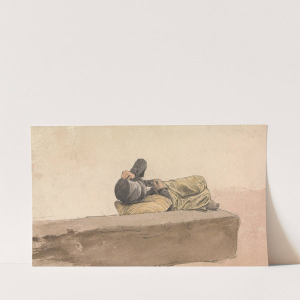 A Boy Lying Down by Joseph Stannard