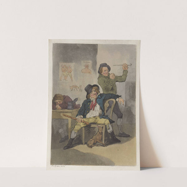 A brace of blackguards (1789) by Thomas Rowlandson