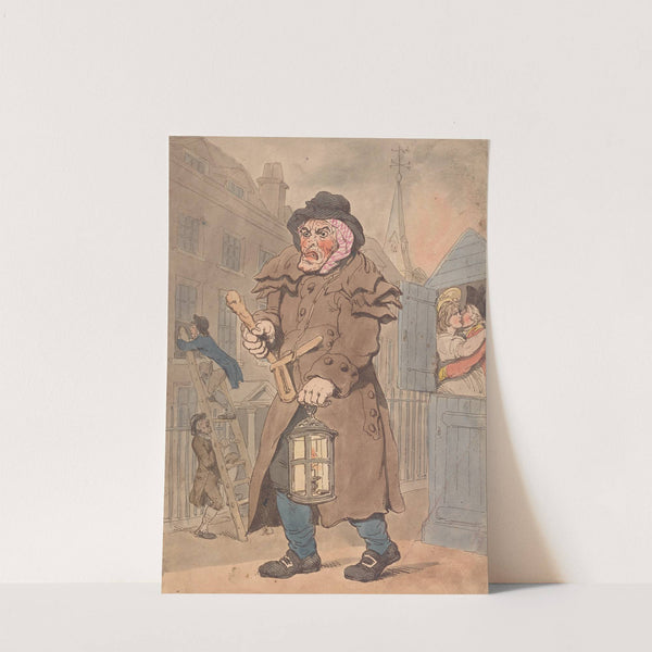 A brace of public guardians by Thomas Rowlandson