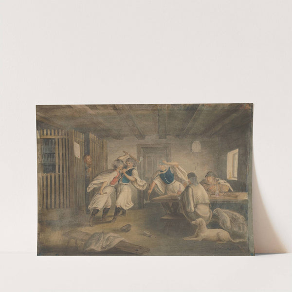 A Brawl in an Inn by Vojtech Klimkovič