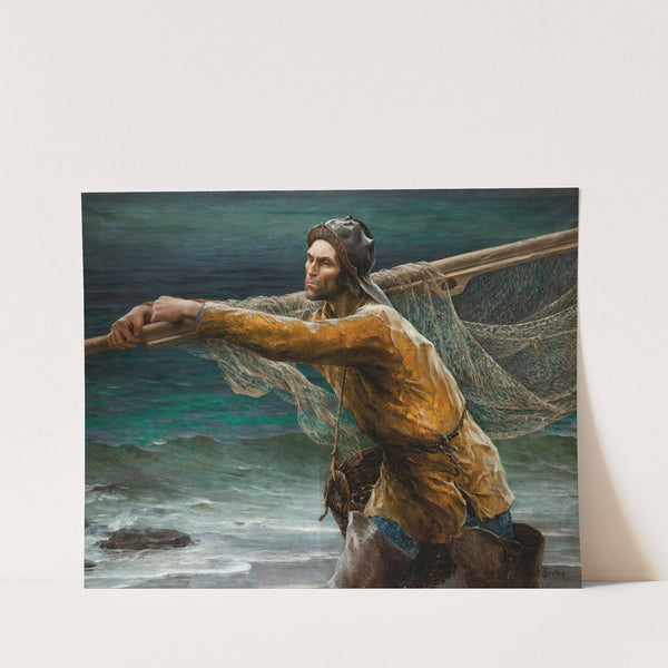 A Breton sailor by Virginie Demont-Breton