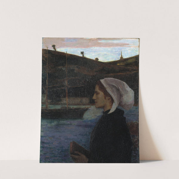 A Breton Sunday (ca. 1890) by Eugène Vail