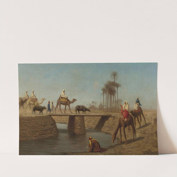 A Bridge, High Egypt by Charles Théodore Frère
