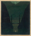 A Bridge in a Mountainous Landscape
