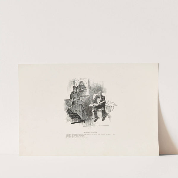 A bright outlook (1896) by Charles Dana Gibson