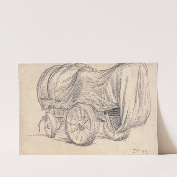 A Broad-Wheeled Road Waggon by James Ward