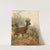 A Buck and a Doe by Carl Friedrich Deiker