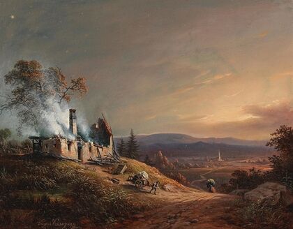A Burning House — size preview