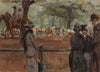 A busy day at Rotten Row, Hyde Park, London