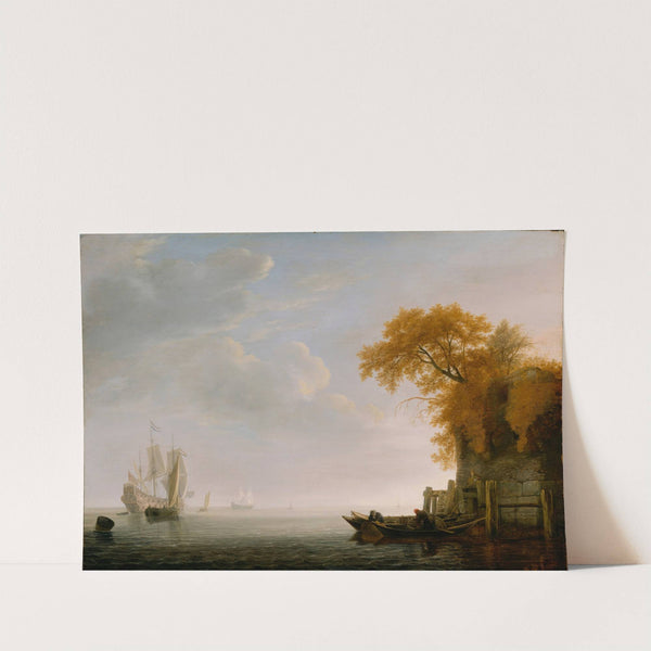 A Calm Sea by Simon de Vlieger