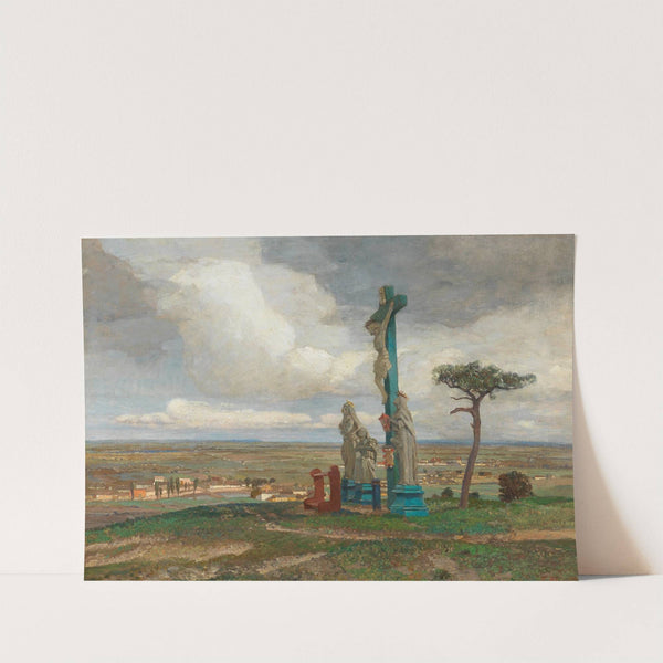 A Calvary group on the Hochberg near Perchtoldsdorf (1898) by Tina Blau