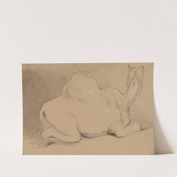 A Camel Resting by George Jones