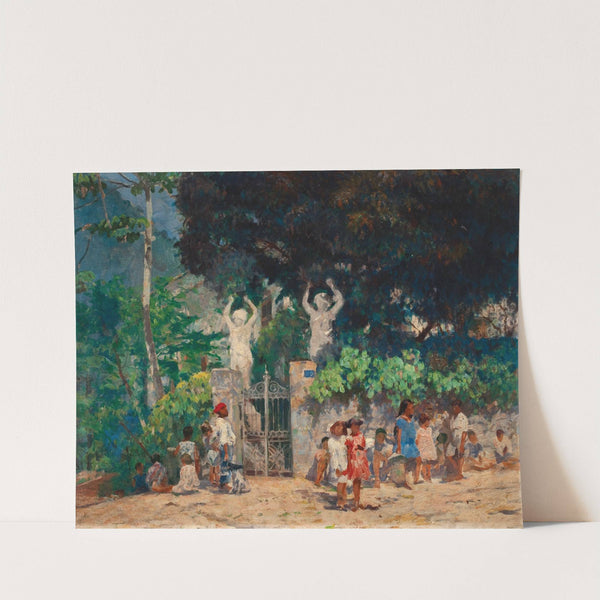 A caminho da escola by Eliseu Visconti