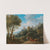 A Campagna landscape by Jan Frans Van Bloemen