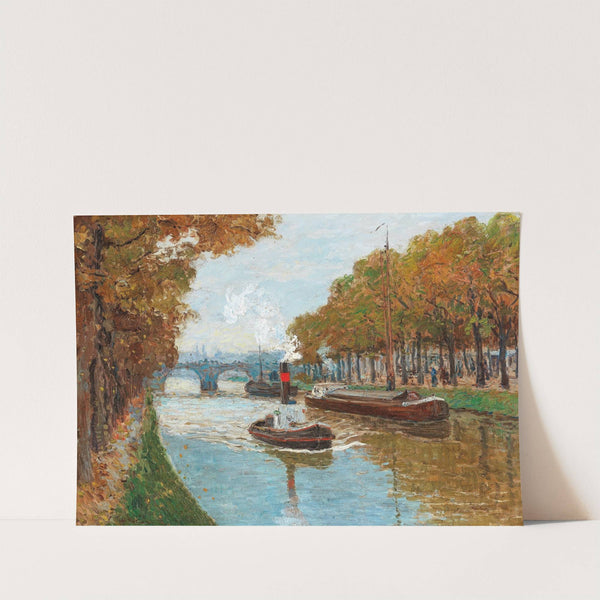 A Canal in Autumn by Paul Kutscha