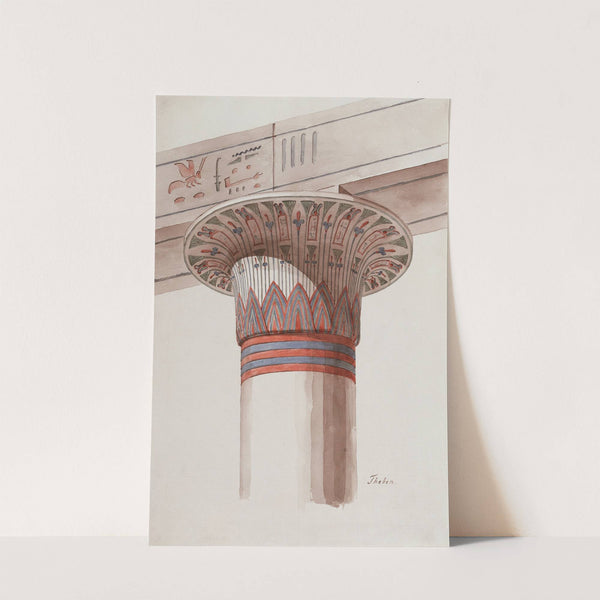 A Capital From Thebes by Friedrich Maximilian Hessemer