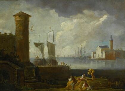A Capriccio View Of San Giorgio Maggiore, Venice