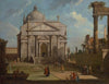 A capriccio with the church of the Redentore