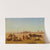 A Caravan At Rest, The Temple Of Karnak, Thebes In The Distance by Charles Théodore Frère