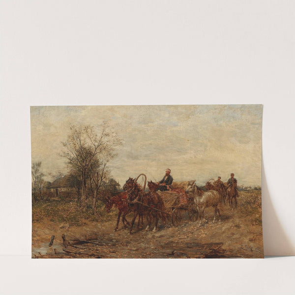 A Carpet Dealer on a Journey across the Country by Ludwig Gedlek