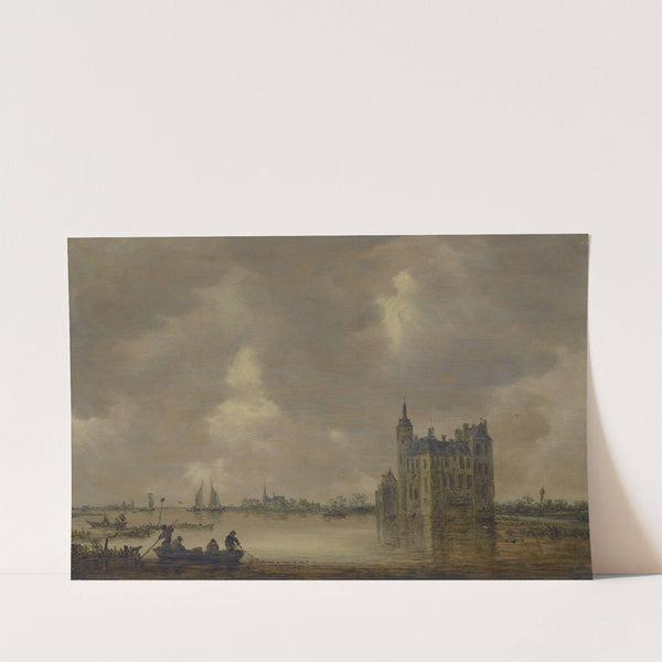 A Castle by a River by Jan van Goyen